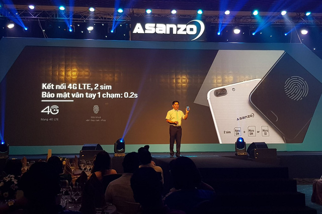 Asanzo Z5 trang bị hệ thống camera kép với cảm biến ảnh của Samsung