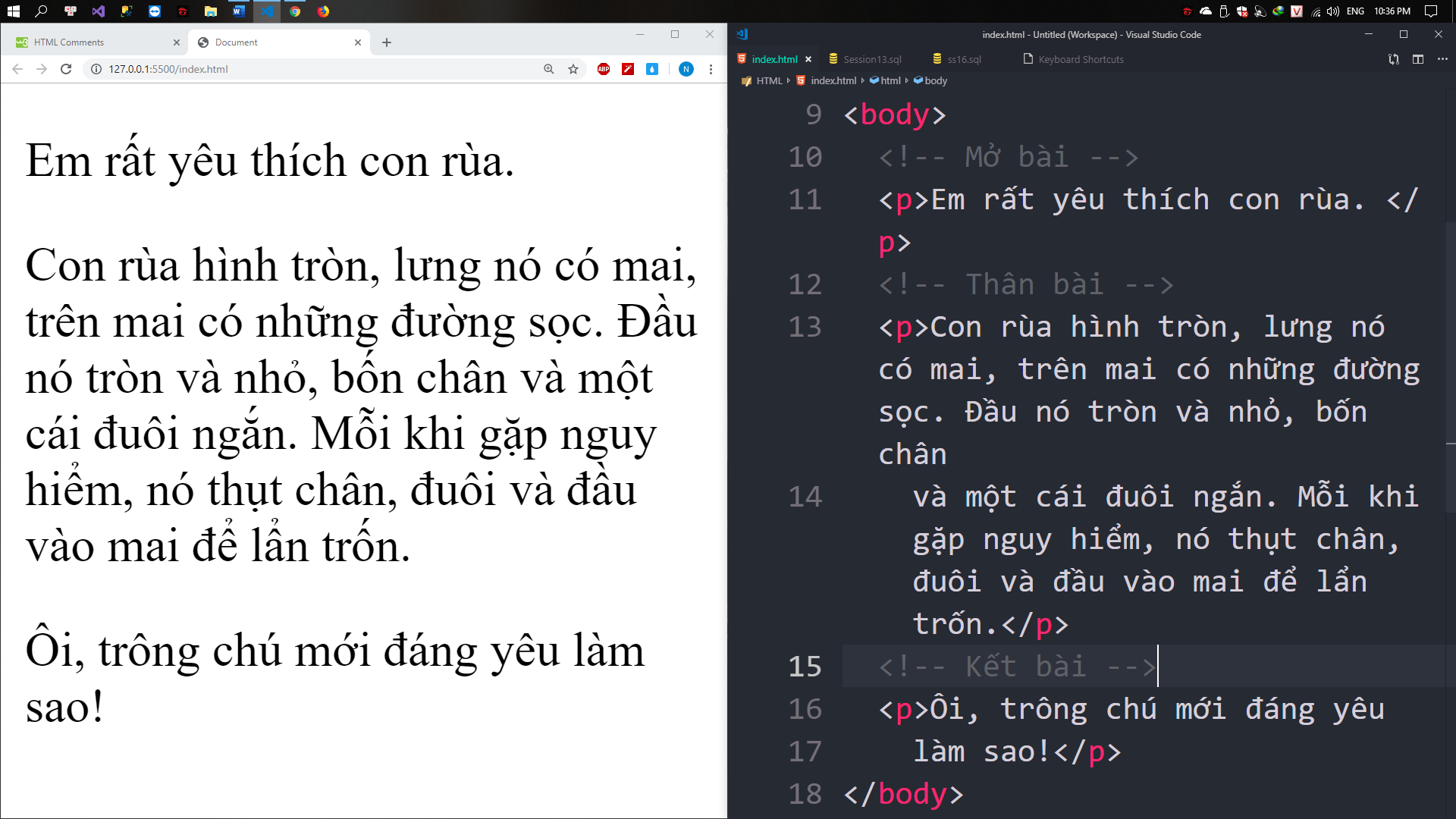 Ghi chú trong HTML: Hướng dẫn toàn diện và cách sử dụng hiệu quả