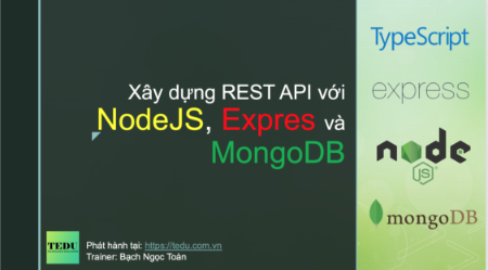Xây dựng REST API với NodeJS MongoDB và TypeScript
